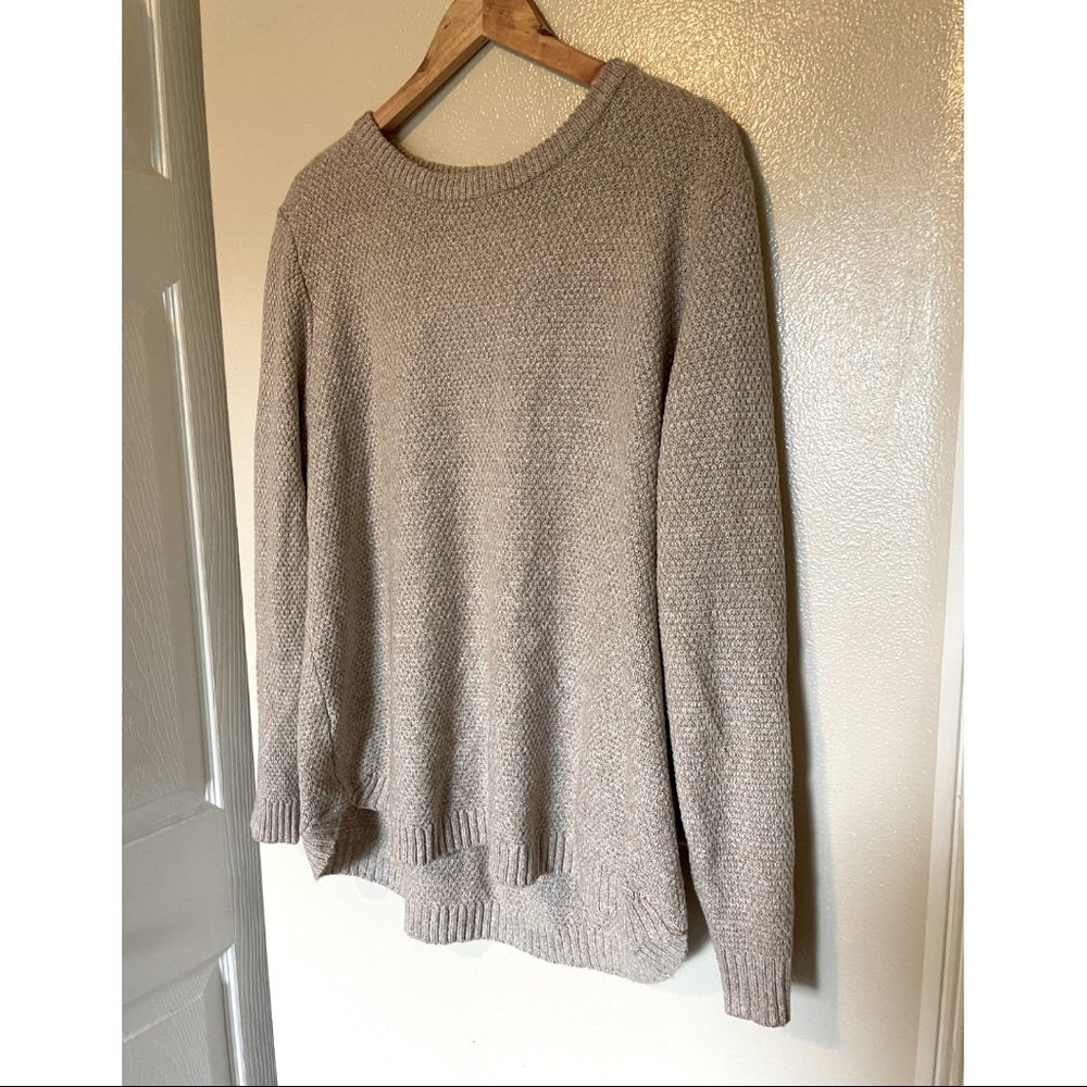 Pink Clover 3X Textured Pullover Sweater